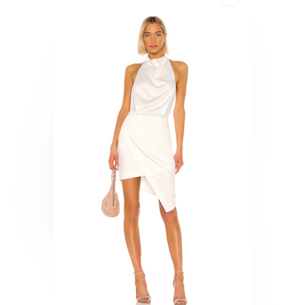 Camo Dress in White Elliott